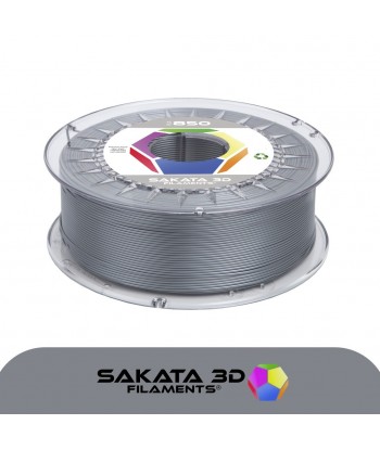 Filament PLA 3D850 Sakata 3D ARGENT - 1.75mm, 1 Kg