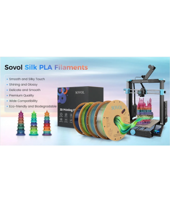 Sovol PLA Silk Rainbow Universe
