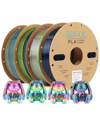 Sovol PLA Silk Rainbow Forest